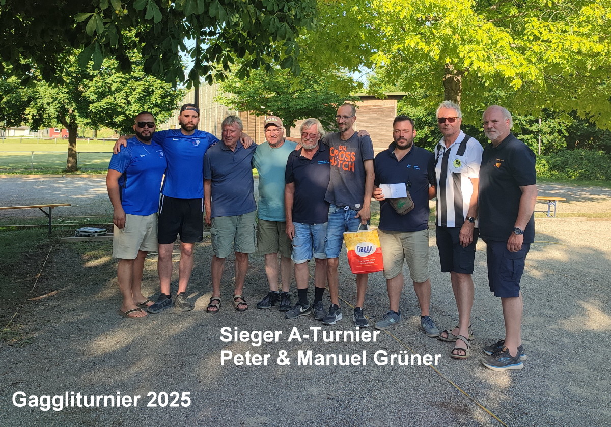 Bild Sieger vom A-Turnier